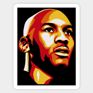 Michael Jordan - Portrait Sticker